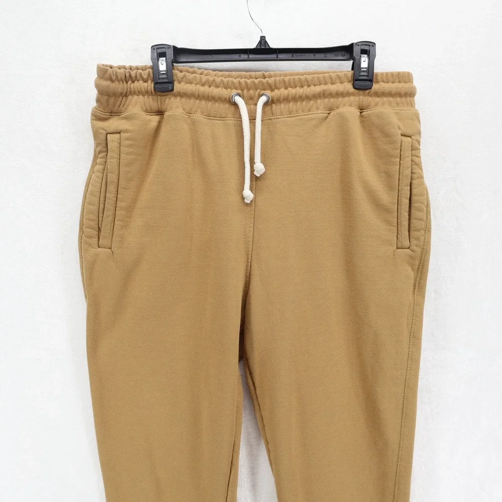 The North Face Mens Heritage Patch Joggers Brown Tan Sweatpants A7WXI Size L